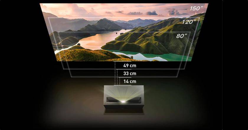 projektor 4K UST z Dolby Vision